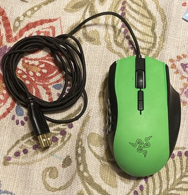 Razer Naga 2014 Green Limited Edition MMO Gaming Mouse RZ01-01040300