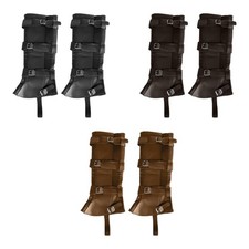 Pirate Boots Covers Gothic Fashion Novelty PU Leather Comfortable Men Vintage
