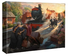 Thomas Kinkade Studios Harry Potter Hogwarts Express 8 x 10 Wrapped Canvas