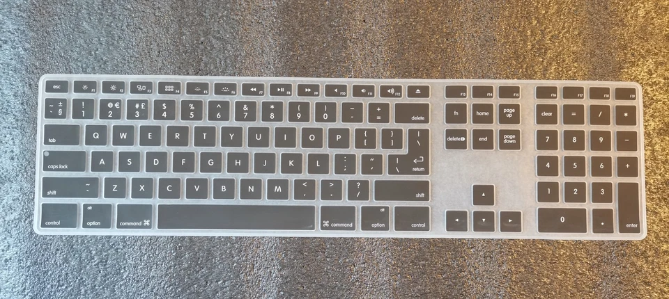 Keyboard skin iMac G6 Wired USB Keyboard with Numeric Keypad A1243 MB110LL/A - Image 2 of 4