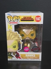 Funko Pop My Hero Academia #1147 Hawks Flocked Special Edition