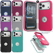 Shockproof For Apple iPhone 17 Pro Max 18 Pro Max Case Cover / Screen Protector