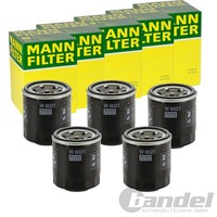 5X Mann-Filter W 6021 ÖLfilter Anschraubfilter 5-STÜCK!