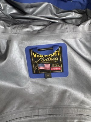 Supreme Vanson Leathers GORE-TEX Shell Jacket 'Royal' Small | eBay