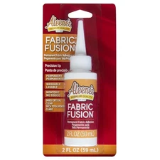 Aleene's Fabric Fusion Needlenose Glue, Permanent 2 oz Needlenose, Clear 