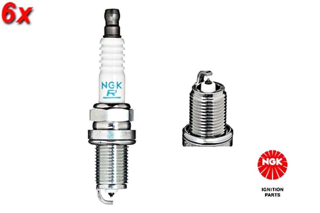 NGK 6x Spark Plug For AUDI A3 BENTLEY SEAT Alhambra SKODA VW 95-11 101000063AA