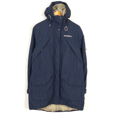 DIDRIKSONS STORM SYSTEM Women's Jacket Size 42 Polyamide Hooded Blue Insulated
