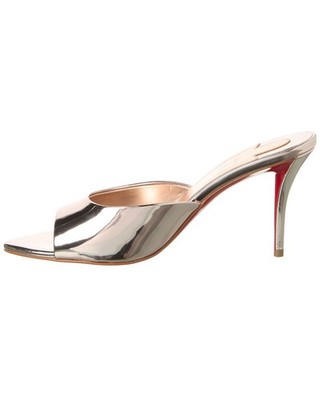 Christian Louboutin Miss Z 80 Leather Mule Women's | eBay