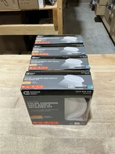 4-PK. Commercial Electric Slim Baffle 6" Adjustable CCT LED Recessed Light 91479