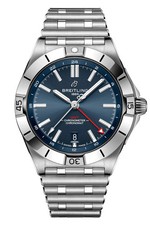 New Breitling Chrono Auto GMT 40 MM Blue Dial Men's Watch A32398101C1A1