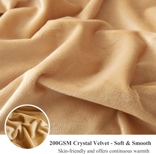 Cheetah Print Fluffy Faux Fur Duvet Cover Set, 3 Pieces Soft Plush Shaggy Fuz... - Picture 7 of 7