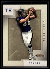 Todd Heap 2001 Fleer Showcase Rookie Card /1500 #131. rookie card picture