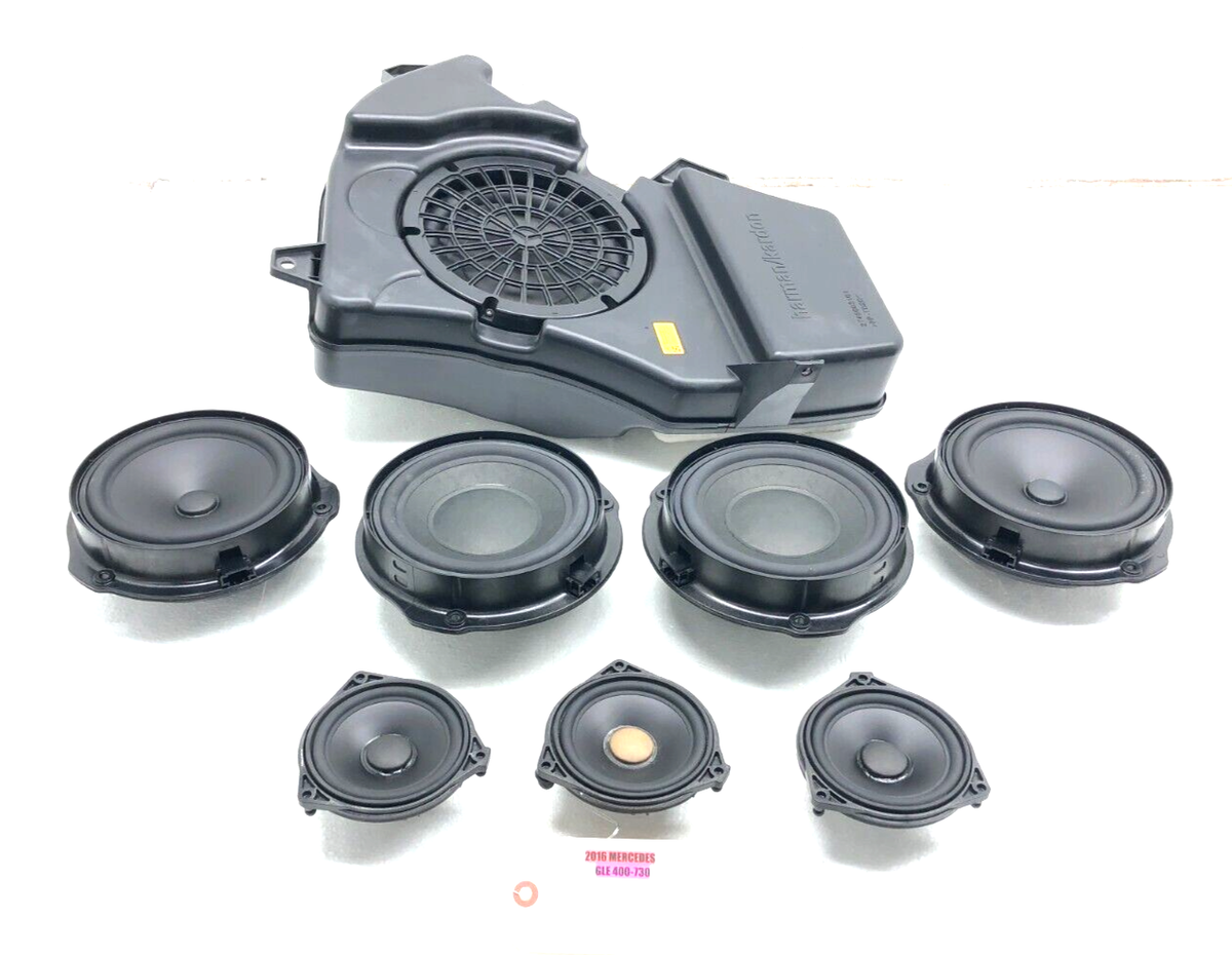 2013-2019 MERCEDES GLE LOGIC SPEAKERS SET X8