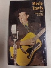 Merle Travis Rare Performances 1946-1981 VHS Music Documentary Vestapol Rounder