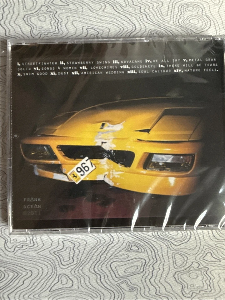 Nostalgia, ULTRA Frank Ocean Custom Cd Odd Future New Sealed Unplayed Foto 2 de 2