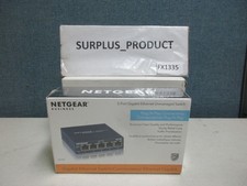 NETGEAR PROSAFE UNMANAGED GS105 5-PORT GIGABIT ETHERNET SWITCH NEW SEALED IN BOX