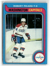 1979-80 Topps #91 Robert Picard Washington Capitals