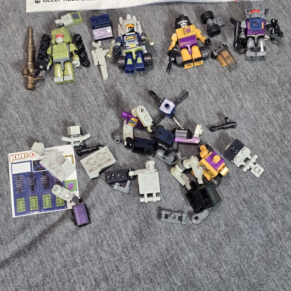 Transformers Kreo (Kre-o) - Juego Combinador Bruticus - Completo Más Extras Foto 4 de 4
