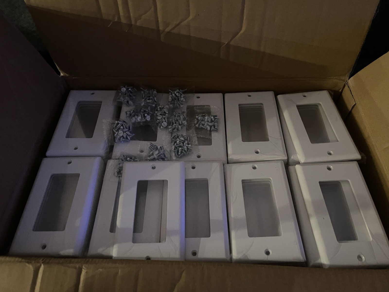 BESTTEN 100 Pack 20 Amp Decor Wall Receptacle Outlet, 20A White