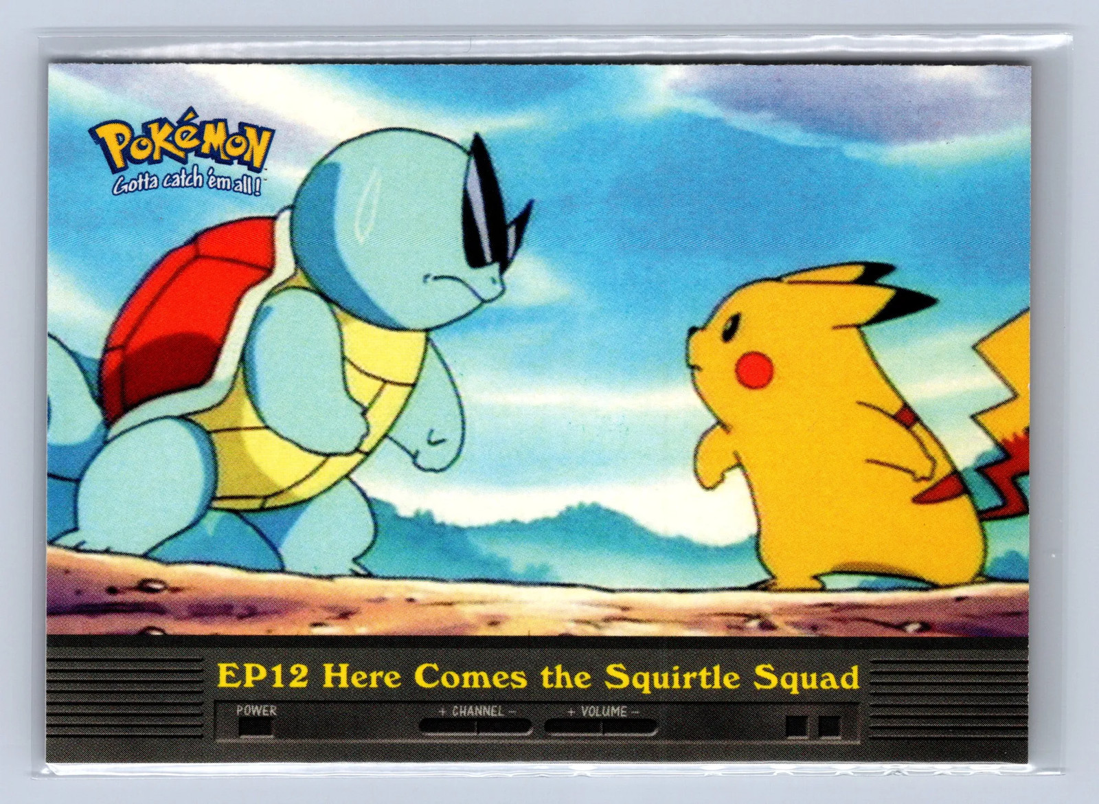 2000 Topps Pokemon TV Animation Here Comes The Squirtle Squad #EP12