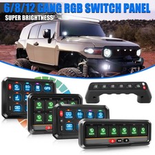 6812 Gang Appwirelessremote Control Switch Panel For 06-13 Toyota Fj Cruiser