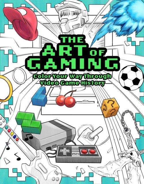 Cutscenes: A Video Game Coloring Book by Insight Editions (Paperback Book) - Image 4