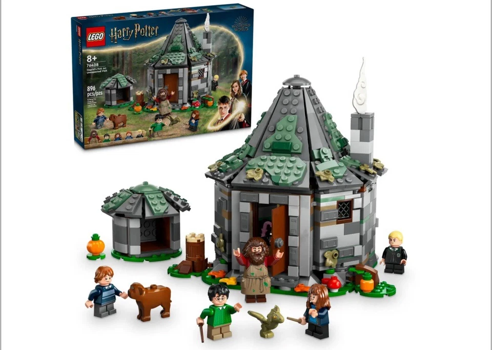 New Factory Sealed LEGO Harry Potter Hagrid's Hut 4738 Retired Factory Sealed - Image 2 of 4