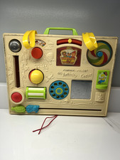 Vintage Fisher Price Activity Center 134 1973 Baby Toddler Crib Busy Board