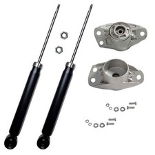 Stoßdämpfer hinten Gas Domlager 2 Premium Serien Set paßt für VW Scirocco EOS