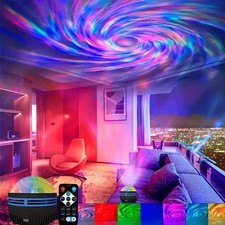 Galaxy Projector RGB Star Projector USB Powered Remote Control Night Light Lamp