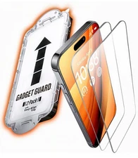 iPhone 14 Plus 13 Pro Max Tempered Glass Screen Protector with Lifetime Warranty