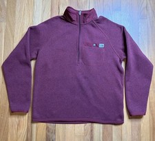 The North Face Gordon Lyons 1/4-Zip Standard Fit Men's Fleece Pullover Maroon M