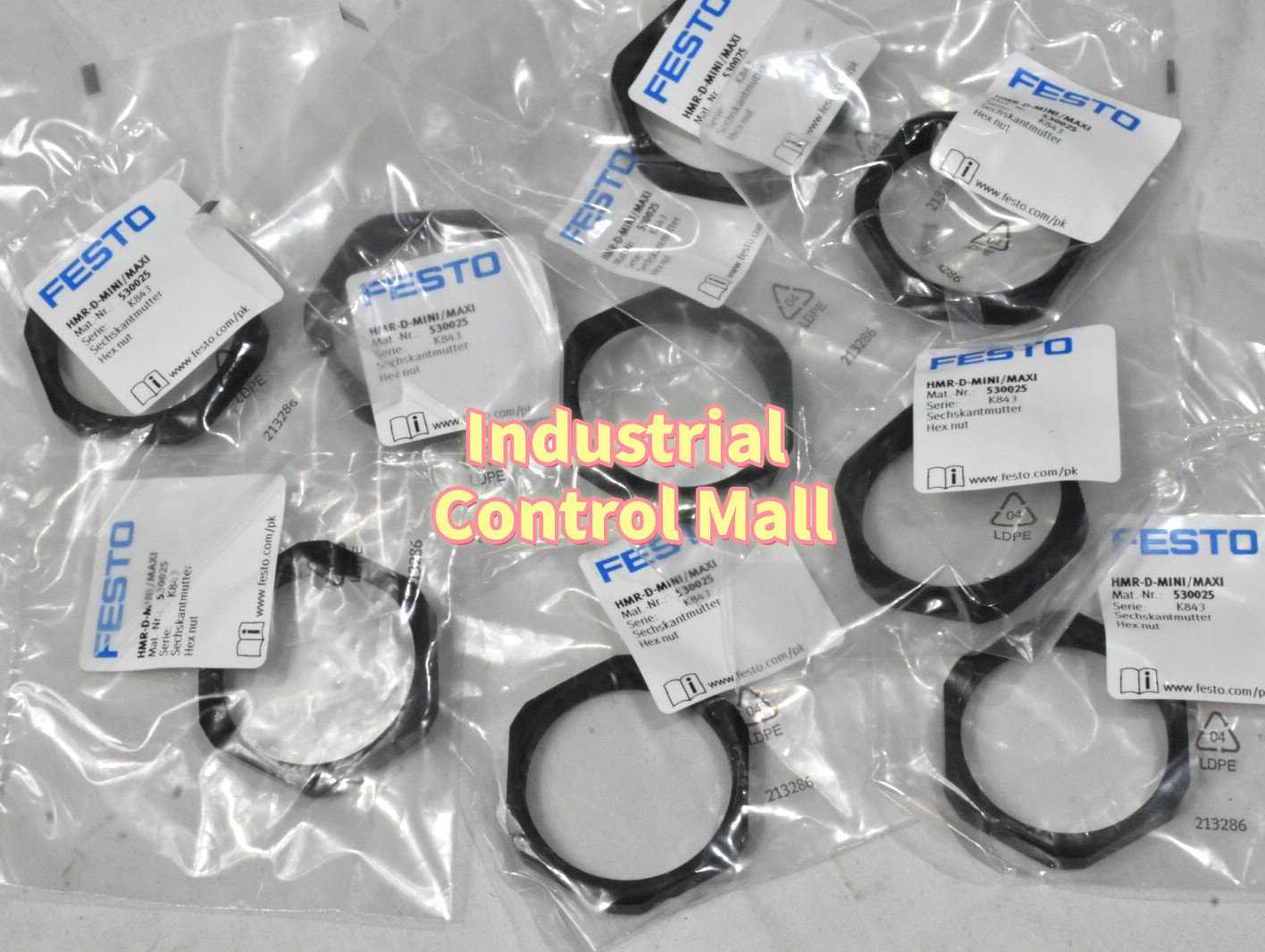 1PC New For Festo HMR-D-MINI/MAXI hex nut 530025 HMRDMINIMAXI Fast Delivery