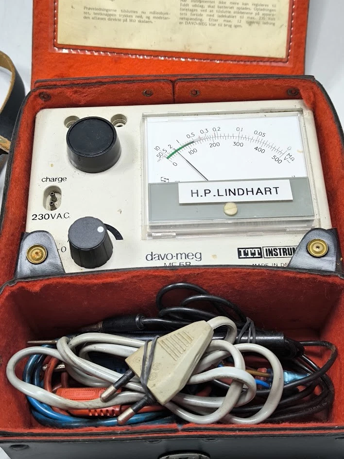 ITT Instruments Davo-meg ME5B - Funktioniert Nicht, Kosmetische Gebrauchsspuren - Bild 2 von 4