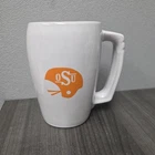 Vintage Frankoma Pottery OSU Cowboys Oklahoma State Clay Glaze Mug Extra Large