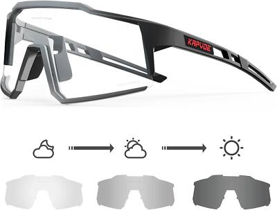 Gafas De Ciclismo Fotoquã­micas, Para Montaã±a, Transiciones, Unisex