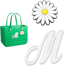 Letter Charms for Bogg Bag Cute Decorative Charm Compatible with Bogg Bag Origi