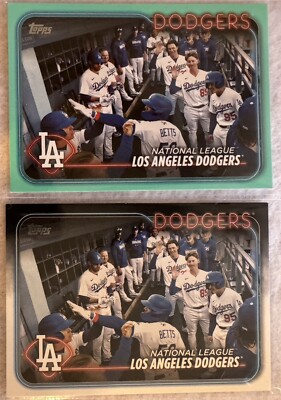 Los Angeles Dodgers #183 2024 Topps Series 1 Fanatics Exclusive