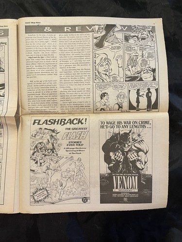 Comic Shop News 187 January 1991 Fantastic Four Kid Eternity Car Warriors Thing - Picture 10 of 10