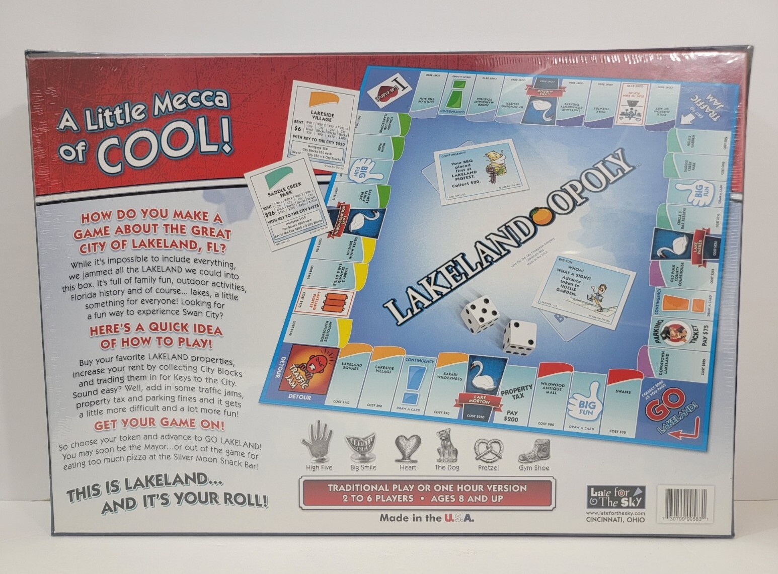 LakelandOpoly Monopoly Lakeland Opoly Florida Board Game NEW SEALED eBay