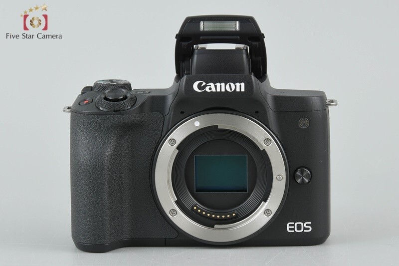 Mint!! Canon EOS Kiss M2 Black 24.1 MP EF-M 15-45 IS STM