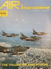 Vintage Commercial & Military Airplanes Aircraft Book - 1977 AIR International