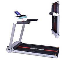 BOUDECH SPACE 1800 - Tapis Roulant Elettrico 1800W pieghevole ultra piatto