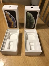 One (1) Apple iPhone XS **EMPTY BOX ONLY** 64GB - Silver