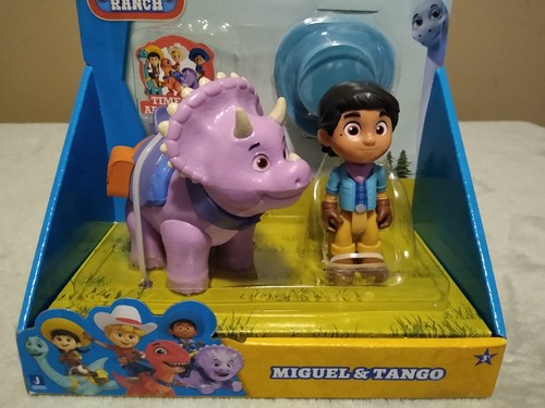 Miguel & Tango Playset Figure Dino Ranch with Blue Miguel Hat ~NEW - 第 2/9 張圖片
