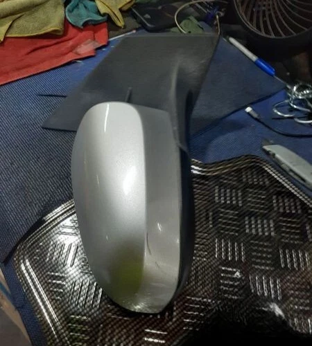 2014-2019 Toyota Corolla Right Side View  Door Mirror Assembly Silver Oem