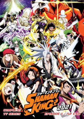 Anime DVD Shaman King 2021 (1-52 End) Complete ENGLISH DUBBED Series Box Set