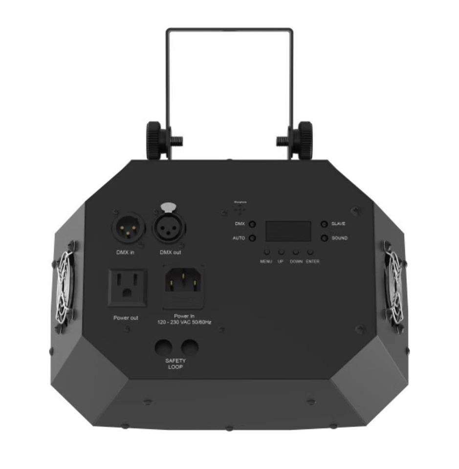 2 x Chauvet Wash FX 2 Effect Light with DMX Cable 18 x 6w DMX RGB+UV LED DJ Disc - Image 3 of 4