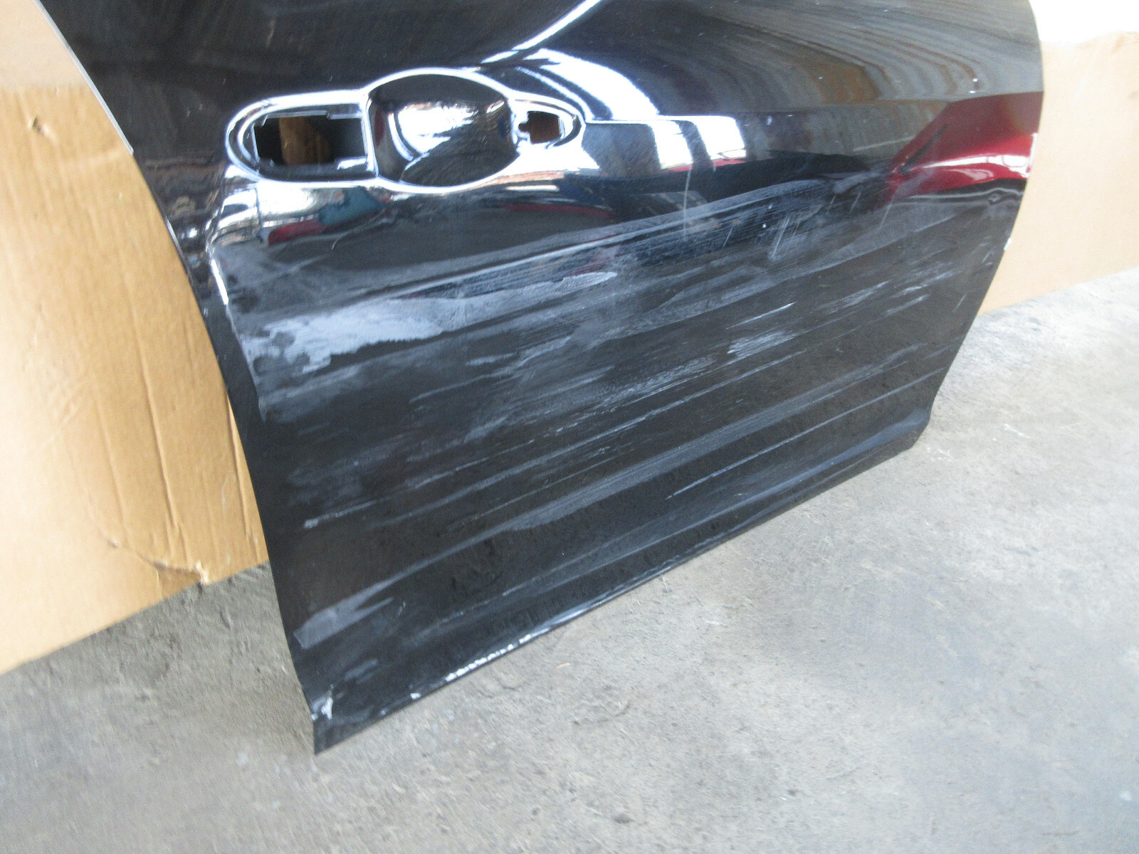 Maserati Ghibli 2014-2017 - RH Front Door Shell -Black - Part # 673007993