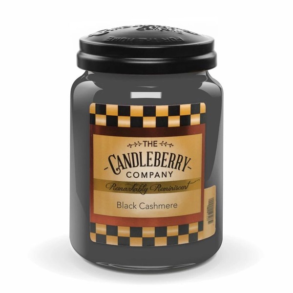 Velas Candleberry | Vela de cachemir negro | Las mejores velas del mercado | Mano